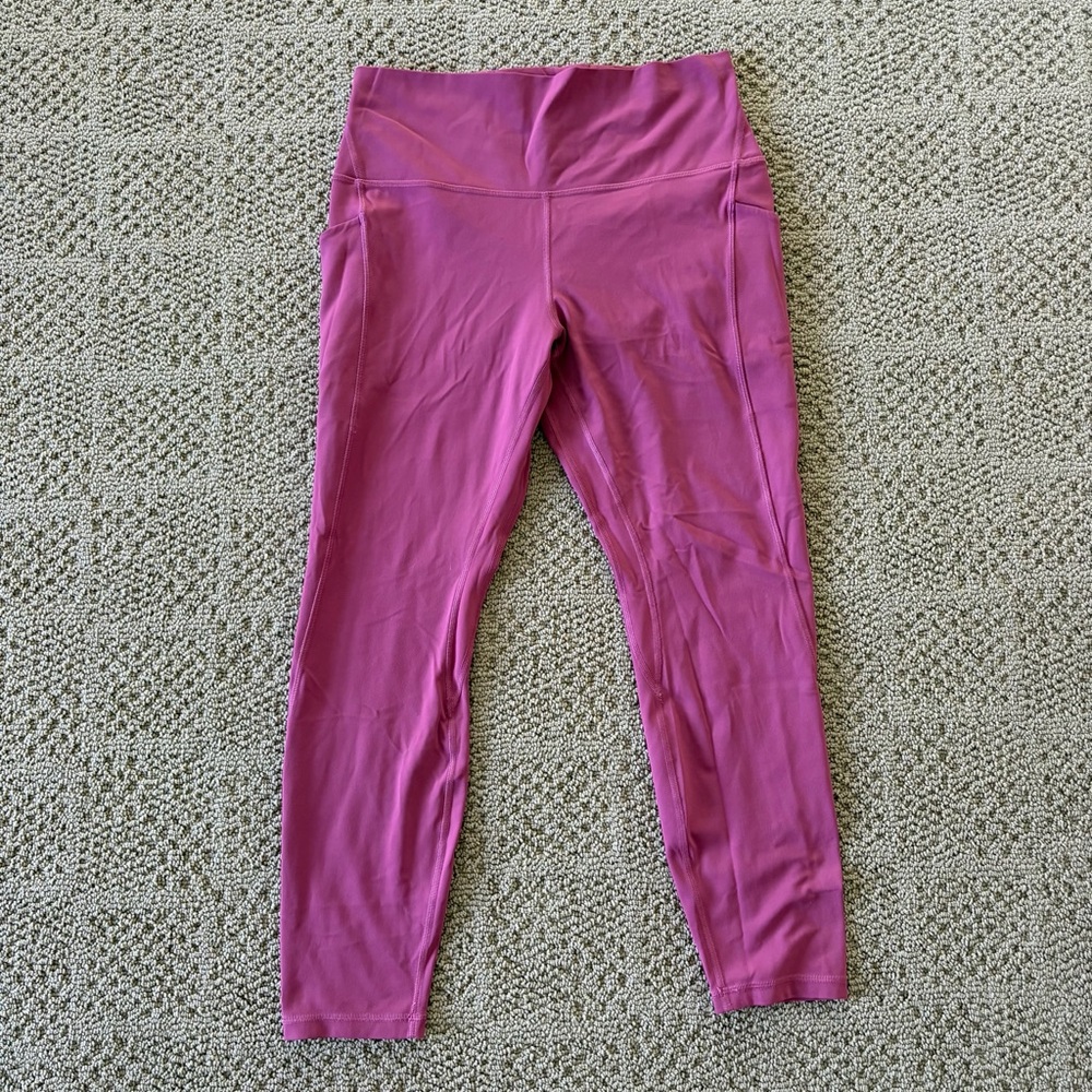 Lululemon Athletica Pink Leggings